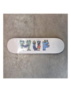 Huf X Steven Harrington Deck White 8.25"