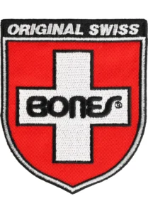 BONES SWISS SHIELD PATCH 8x9cm
