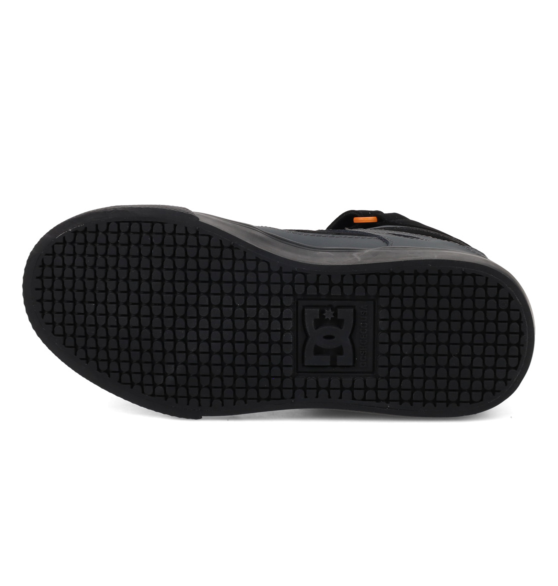 DC SHOES MANTECA PURE HI TOP KIDS (GREY/BLACK/ORANGE)