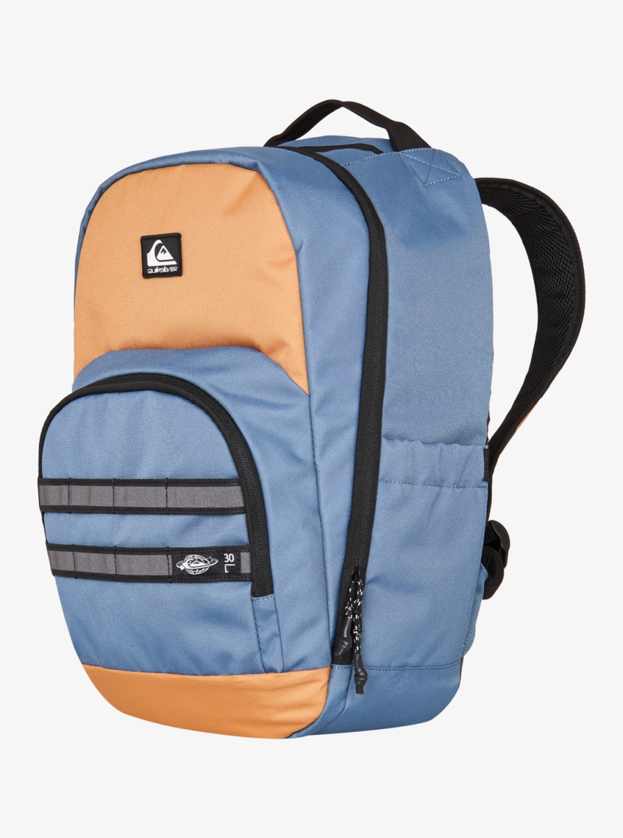 QUIKSILVER BACKPACK 30L Schoolie 3.0 (Almond/China Blue)