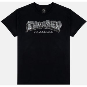 THRASHER DISCO BY SPANKY T-SHIRT (BLACK)