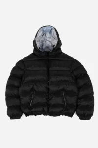 WASTED PARIS REVERSIBLE ELEVATION PUFFER (BLACK/MULTI)