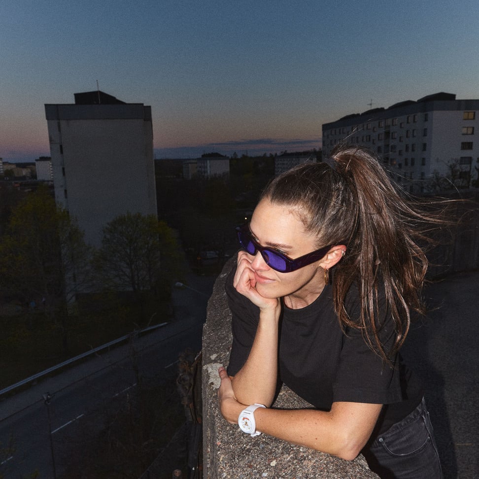 CHPO BRAND SUNGLASSES BROOKLYN UNISEX (TRANSPARANT BLUE)