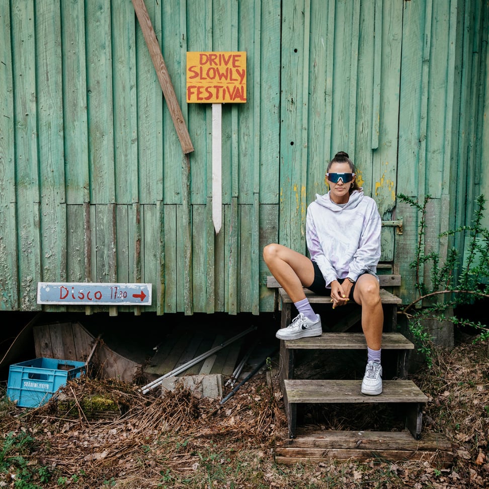 CHPO BRAND SUNGLASSES LUCA (WHITE/BLUE MIRROR)