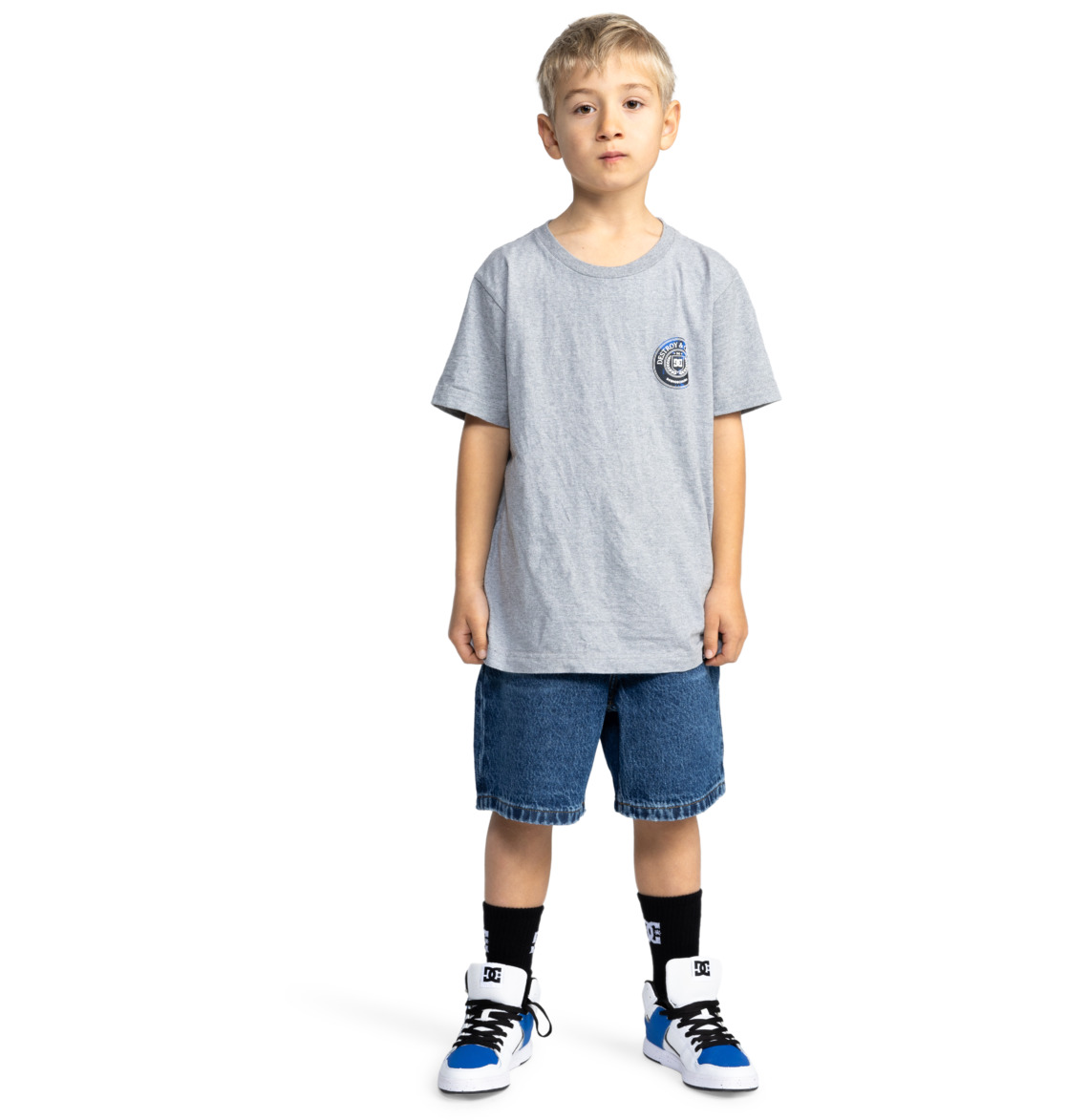 DC SHORT DENIM Workerbaggy 18.5" KIDS