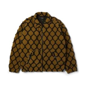 HUF Breakthrough High Pile Jacket - Moss