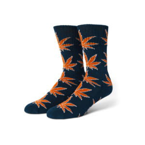 HUF PLANT LIFE SHADOW SOCKS (MARINE BLUE)