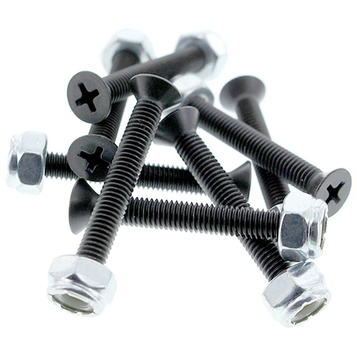 MINI LOGO HARDWARE EA NUTS BOLTS 1-3/4" = 1,75" ( 8 Long Bolts )