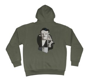 NNSNS Abstract Hooded Sweater (Fog)