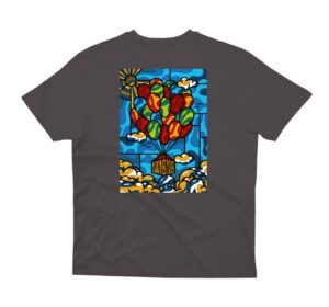 NNSNS BALLOON T-SHIRT CHARCOAL