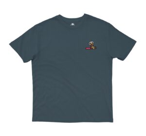 NNSNS Cone Of Shame Embroidered T-Shirt (Steel)