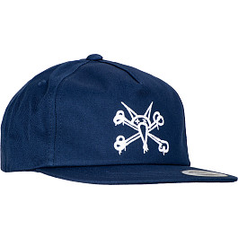 Powell Peralta Vato Rat Snap Back Cap (Navy)