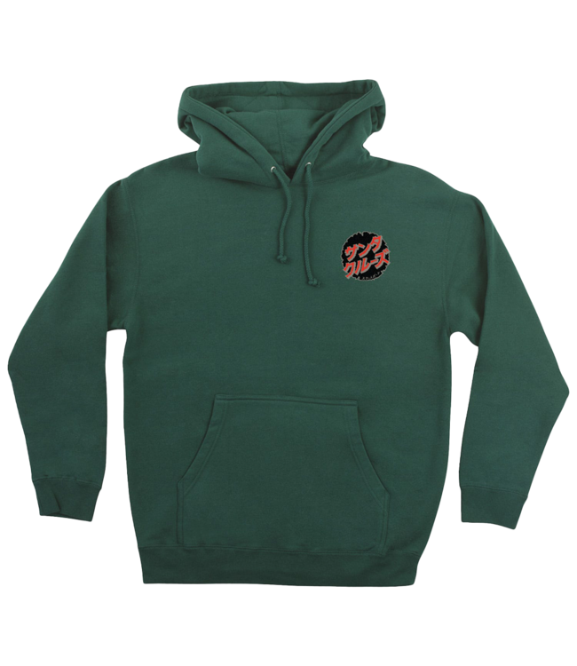 Santa Cruz X GODZILLA DESTROYER HOODIE ALPINE GREEN KIDS