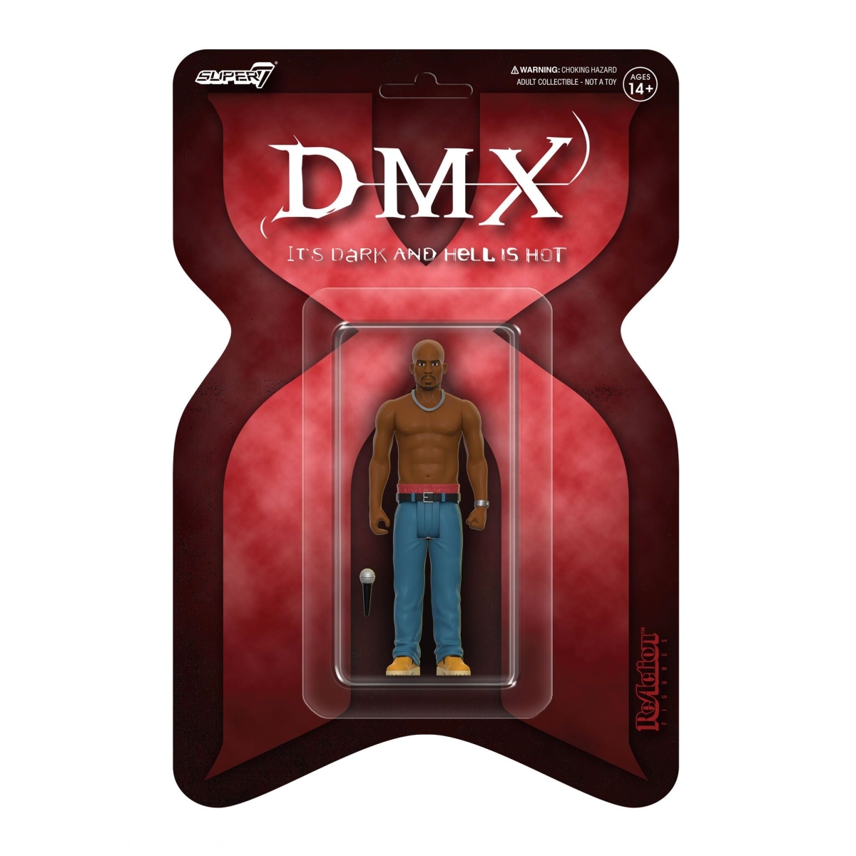 super 7 - DMX ReAction Figure (It's Dark And Hell Is Hot)