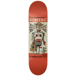 TOY MACHINE LEO ROMERO ROBOT skateboard deck 8.50