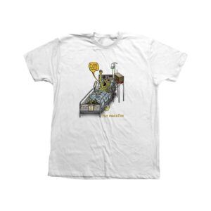 TOY MACHINE NO MASK T-SHIRT (WHITE)