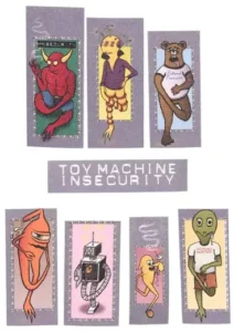 TOY MACINE INSECURITY GRIP STICKER PACK