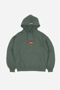 WASTED PARIS CREST HOODIE (LICHEN GREEN)